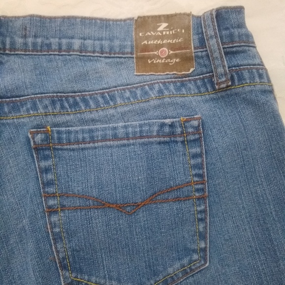 Z. Cavaricci high rise vintage embroidered jeans - Picture 2 of 6